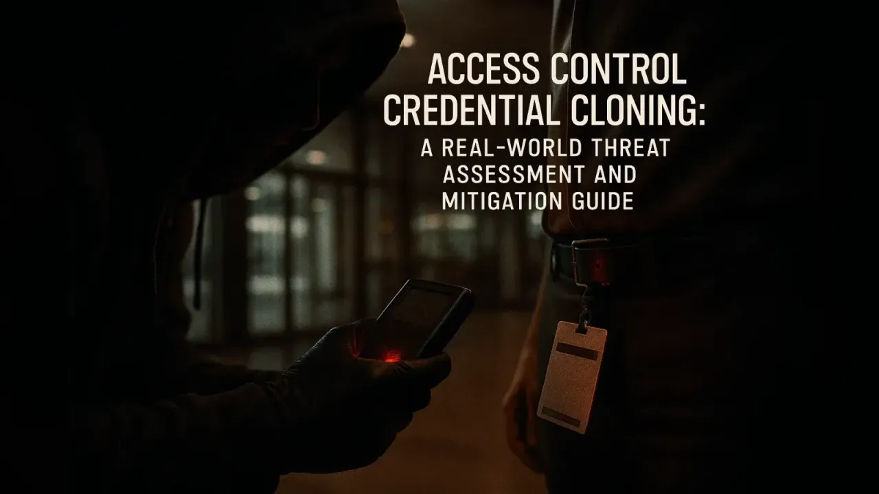 Access Control Credential Cloning: A Real-World Threat Assessment and Mitigation Guide