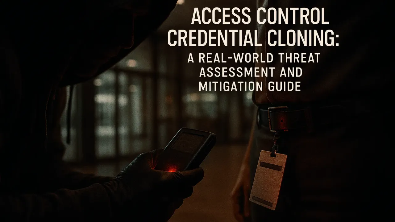 Access Control Credential Cloning: A Real-World Threat Assessment and Mitigation Guide