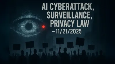 AI Cyberattack, Surveillance, Privacy Law – 11/21/2025