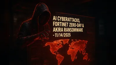 AI Cyberattacks, Fortinet Zero-Day & Akira Ransomware – 11/14/2025