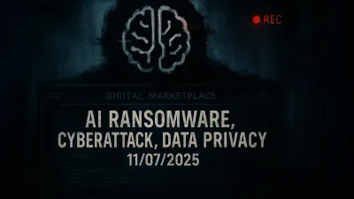 AI Ransomware, Cyberattack, Data Privacy – 11/07/2025