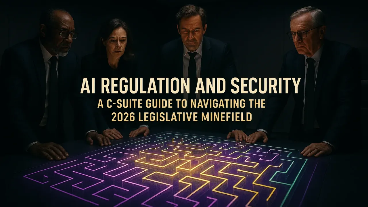 AI Regulation and Security: A C-Suite Guide to Navigating the 2026 Legislative Minefield
