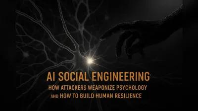 AI Social Engineering: How Attackers Weaponize Psychology and How to Build Human Resilience