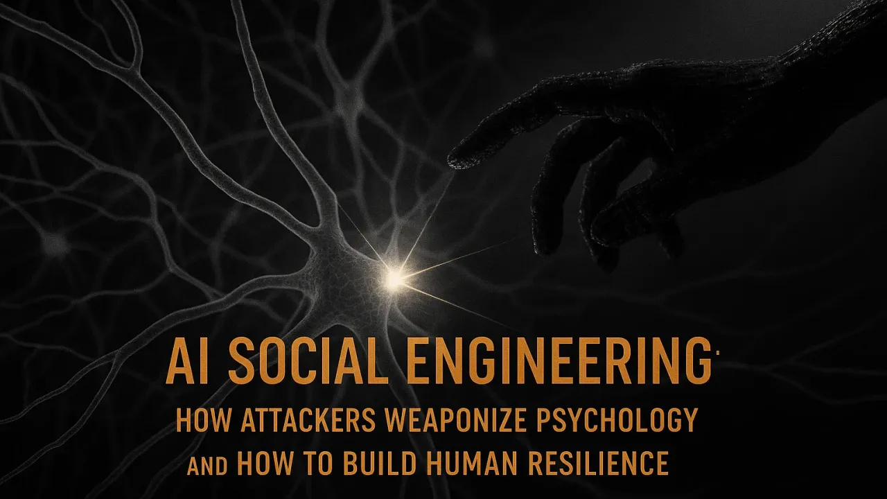 AI Social Engineering: How Attackers Weaponize Psychology and How to Build Human Resilience