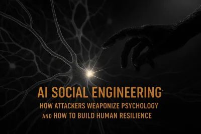 AI Social Engineering: How Attackers Weaponize Psychology and How to Build Human Resilience