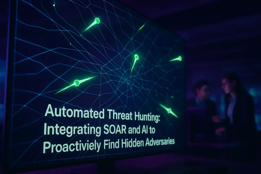 Automated Threat Hunting: Integrating SOAR and AI to Proactively Find Hidden Adversaries