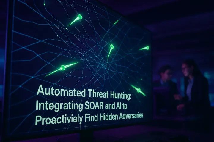 Automated Threat Hunting: Integrating SOAR and AI to Proactively Find Hidden Adversaries