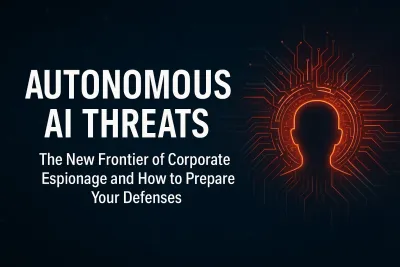 Autonomous AI Threats: The New Frontier of Corporate Espionage and How to Prepare Your Defenses