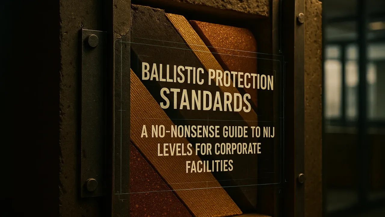 Ballistic Protection Standards: A No-Nonsense Guide to NIJ Levels for Corporate Facilities