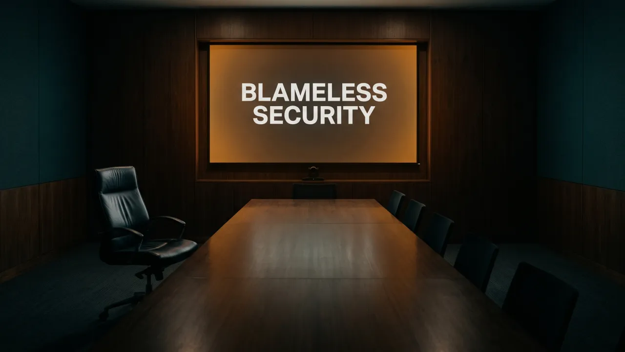 Blameless Security: Why Punishment Kills Incident Reporting