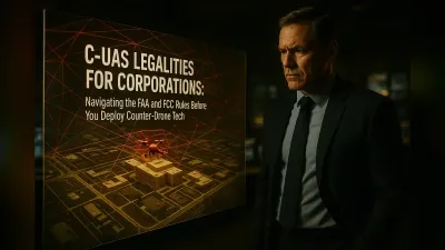 C-UAS Legalities for Corporations: Navigating the FAA and FCC Rules Before You Deploy Counter-Drone Tech