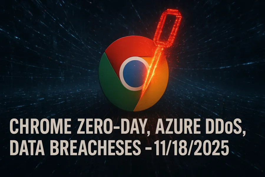 Chrome Zero-Day, Azure DDoS, Data Breaches – 11/18/2025