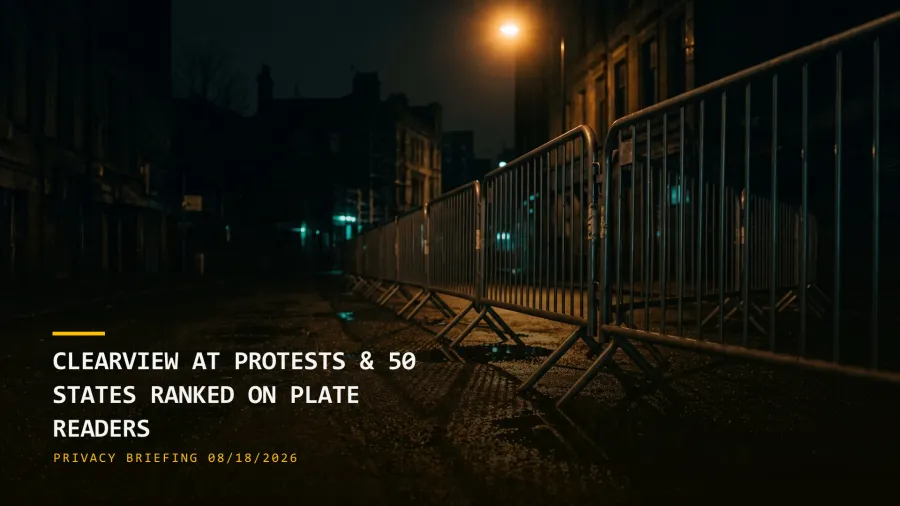 Clearview's Role in ICE Protest Surveillance (08/18/2026)