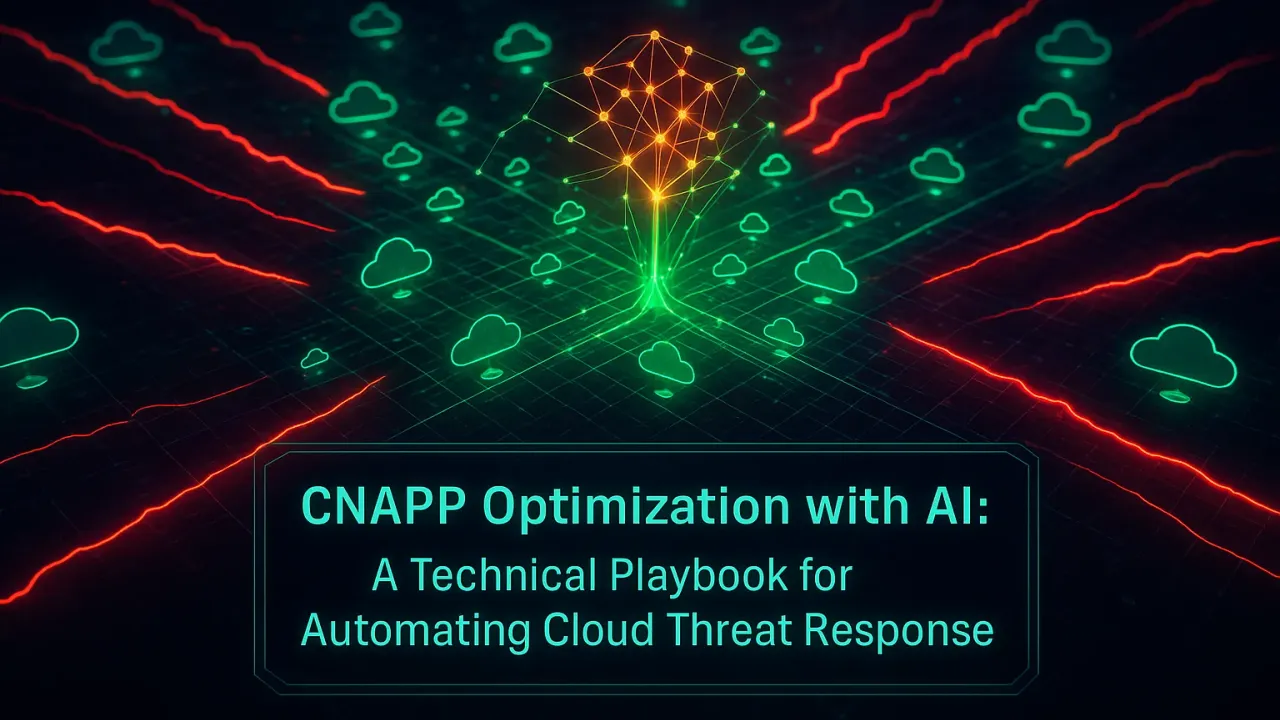 CNAPP Optimization with AI: A Technical Playbook for Automating Cloud Threat Response