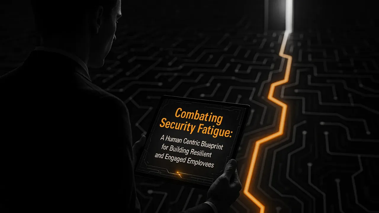 Combating Security Fatigue: A Human-Centric Blueprint for Building Resilient and Engaged Employees