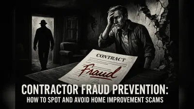 Contractor Fraud Prevention: How to Spot and Avoid Home Improvement Scams
