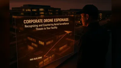 Corporate Drone Espionage: Recognizing and Countering Aerial Surveillance Threats to Your Facility