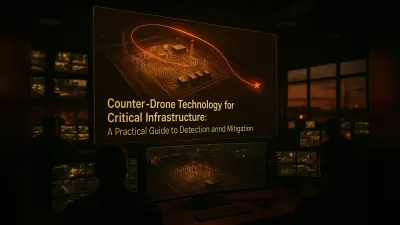 Counter-Drone Technology for Critical Infrastructure: A Practical Guide to Detection and Mitigation