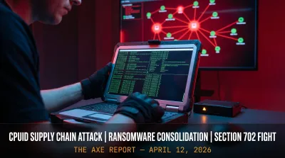 CPUID Supply Chain Attack Distributes STX RAT, Three Gangs Drive 40% of March Ransomware
