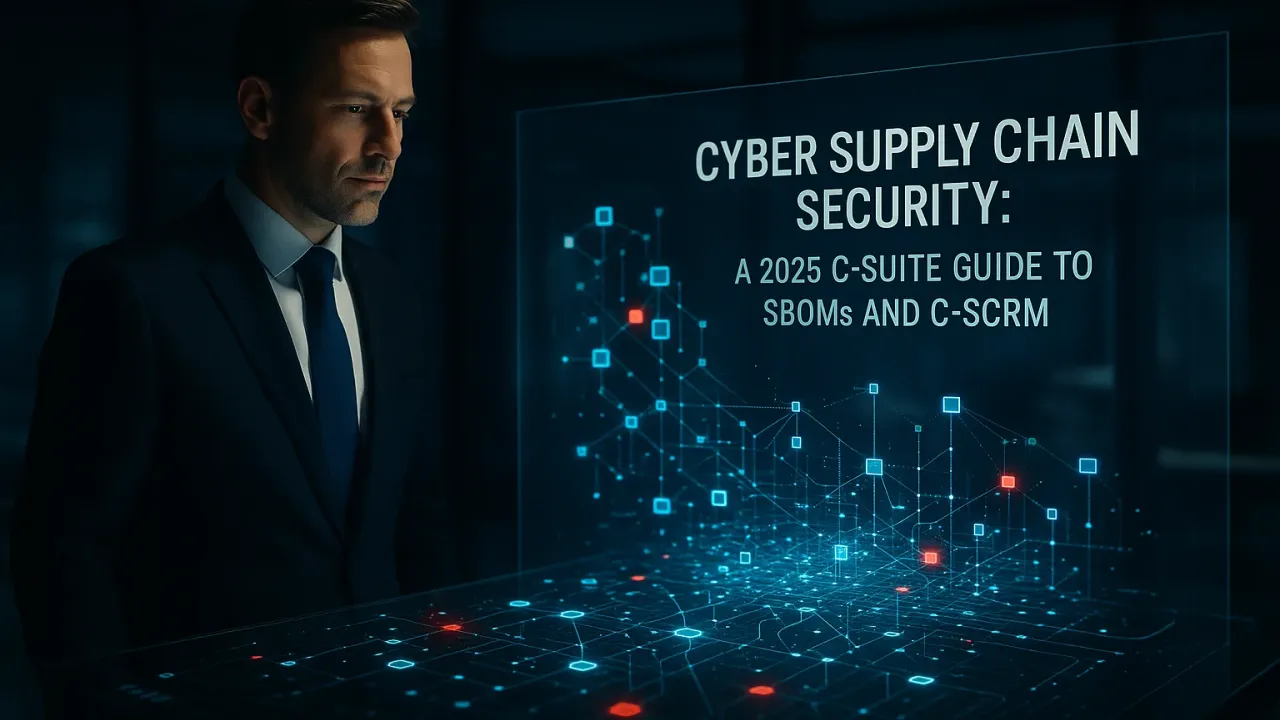 Cyber Supply Chain Security: A 2025 C-Suite Guide to SBOMs and C-SCRM