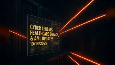 Cyber Threats, Healthcare Breach, & AML Updates – 10/16/2025