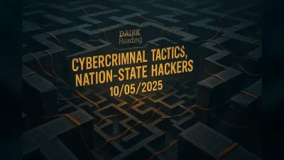 Cybercriminal Tactics, Nation-State Hackers – 10/05/2025