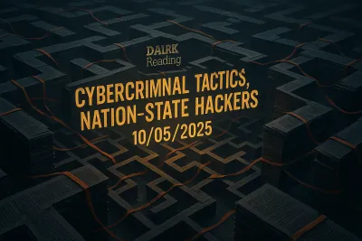 Cybercriminal Tactics, Nation-State Hackers – 10/05/2025