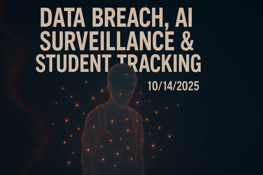 Data Breach, AI Surveillance & Student Tracking – 10/14/2025