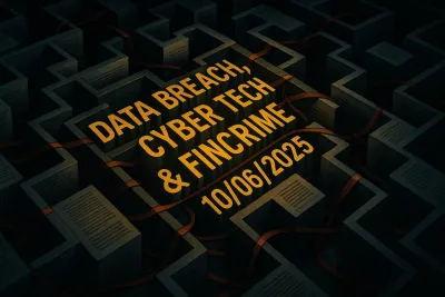 Data Breach, GDPR, Cyber Tech & FinCrime – 10/06/2025