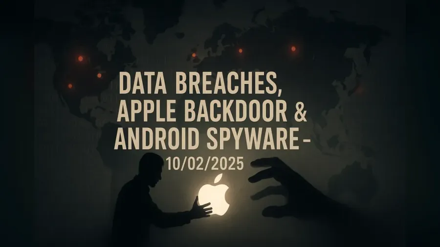 Data Breaches, Apple Backdoor & Android Spyware – 10/02/2025