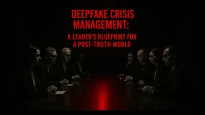 Deepfake Crisis Management: A Leader's Blueprint for a Post-Truth World