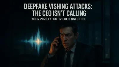 Deepfake Vishing Attacks: The CEO Isn't Calling