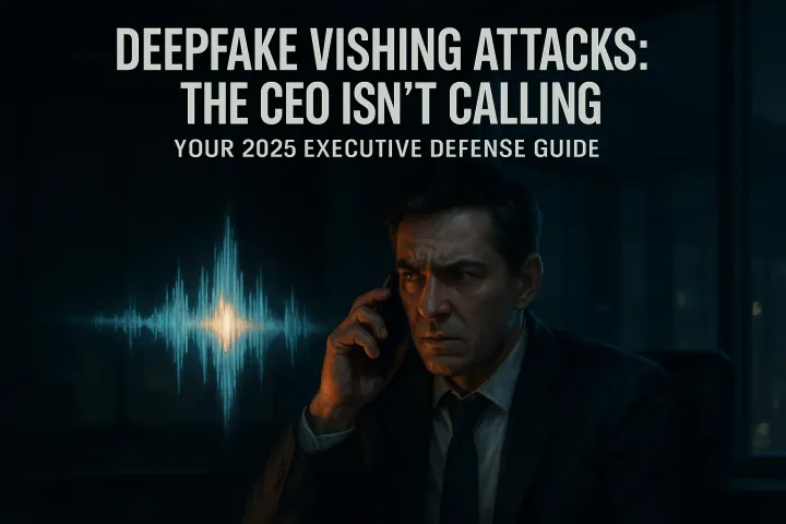 Deepfake Vishing Attacks: The CEO Isn't Calling