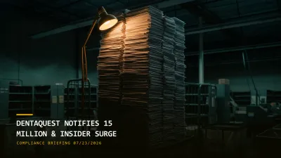 DentaQuest Notifies 15 Million People & Malicious Insider Incidents Surge (07/23/2026)