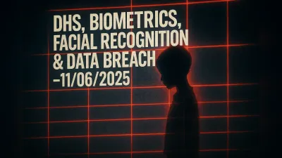 DHS, Biometrics, Facial Recognition & Data Breach – 11/06/2025