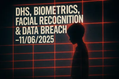 DHS, Biometrics, Facial Recognition & Data Breach – 11/06/2025