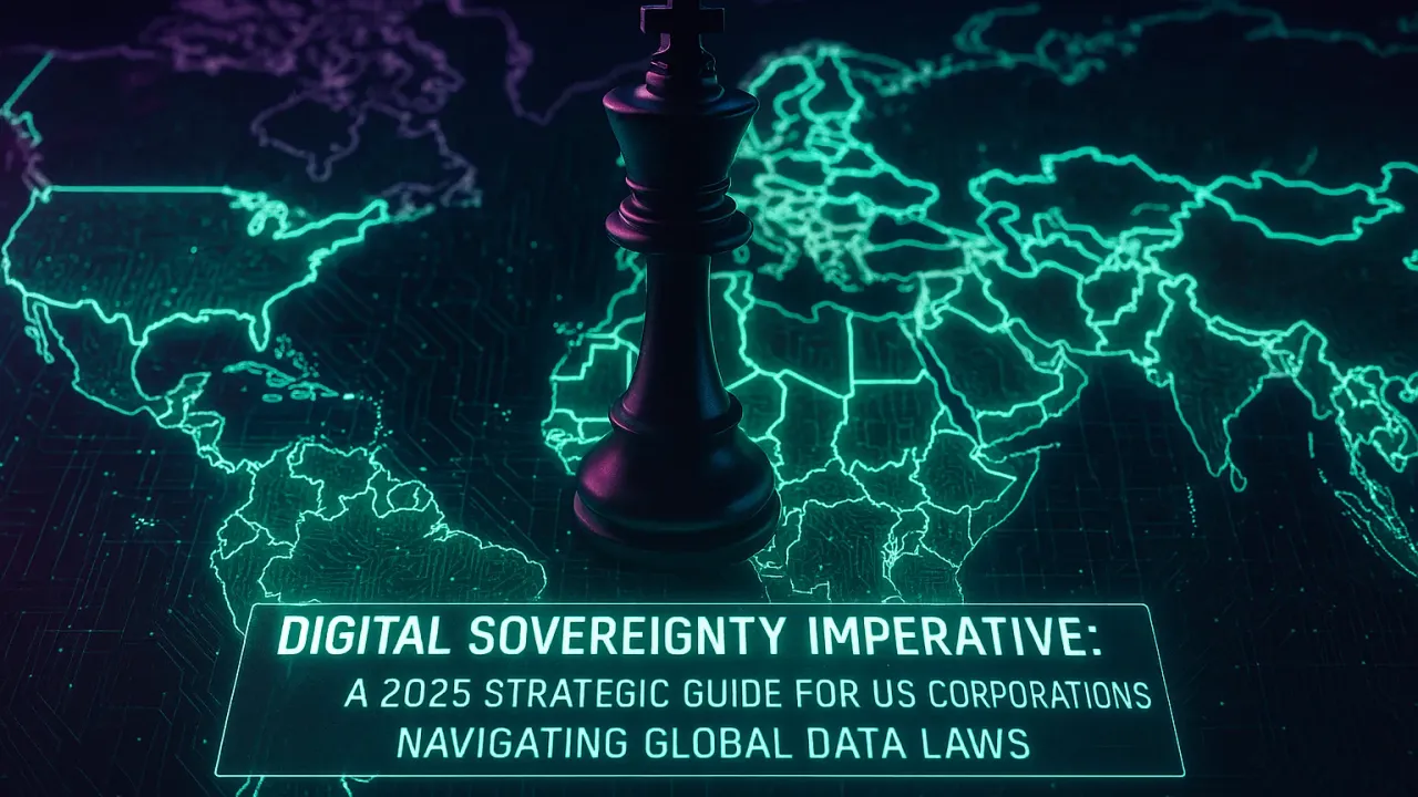 Digital Sovereignty Imperative: A 2025 Strategic Guide for US Corporations Navigating Global Data Laws