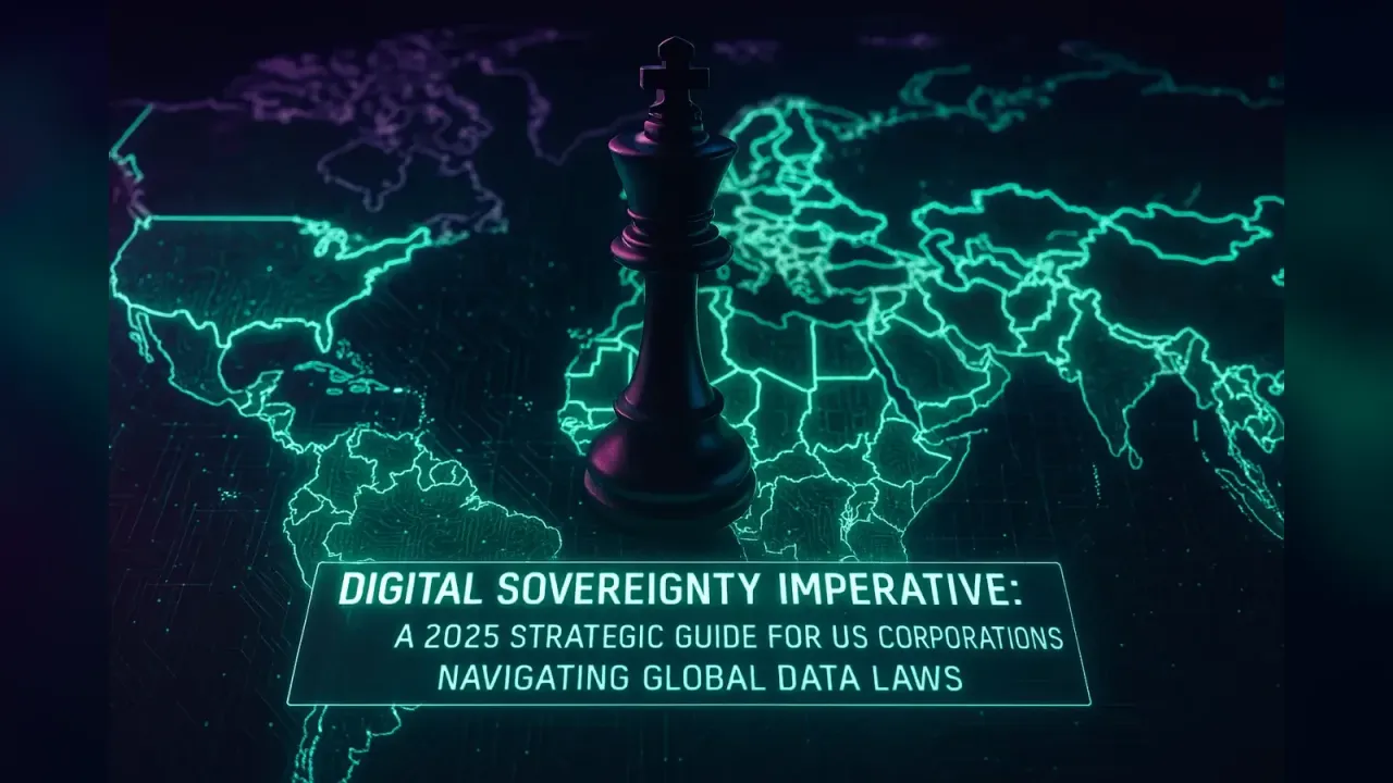 Digital Sovereignty Imperative: A 2025 Strategic Guide for US Corporations Navigating Global Data Laws