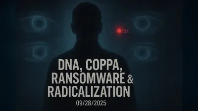 DNA, COPPA, Ransomware & Radicalization – 09/28/2025