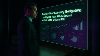 End-of-Year Security Budgeting: Justifying Your 2026 Spend with a Data-Driven ROI