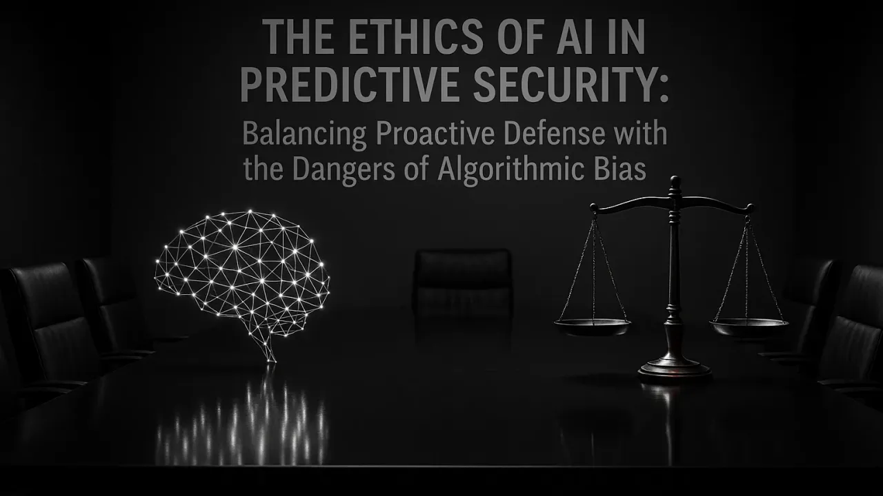The Ethics of AI in Predictive Security: Balancing Proactive Defense with the Dangers of Algorithmic Bias