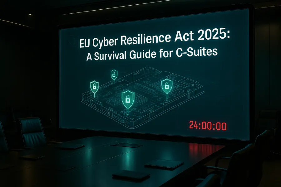 EU Cyber Resilience Act 2025: A Survival Guide for C-Suites to Ensure Compliance and Avoid Crippling Fines