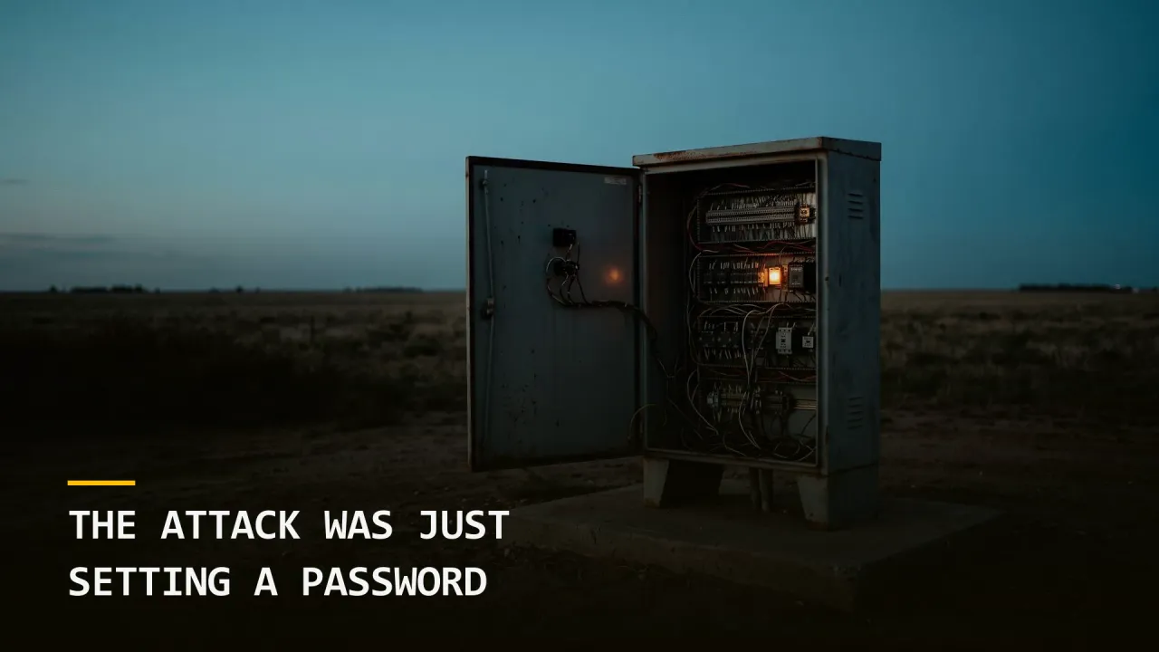 Exposed PLCs: The Attack Was Just Setting a Password