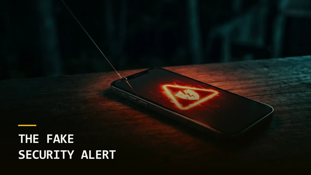 The Fake Security Alert: Weaponizing the Reflex We Trained