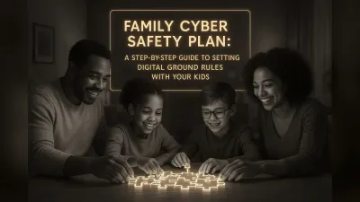 Family Cyber Safety Plan: A Step-by-Step Guide to Setting Digital Ground Rules with Your Kids
