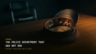 The Police Department That Was Not One (09/17/2026)