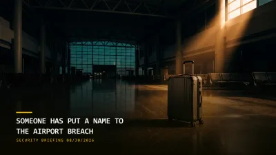 Someone Has Put a Name to the Airport Breach (08/30/2026)