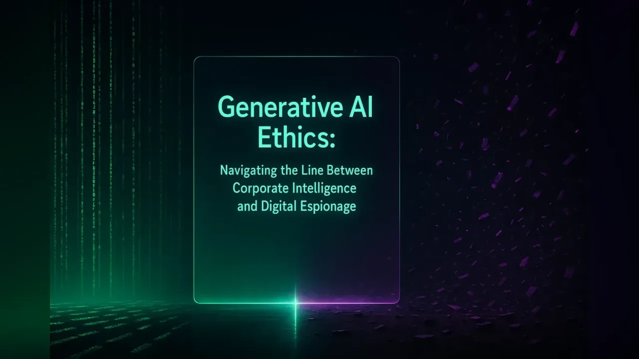 Generative AI Ethics: Intelligence vs. Espionage