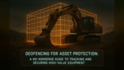 Geofencing for Asset Protection: A No-Nonsense Guide to Tracking and Securing High-Value Equipment