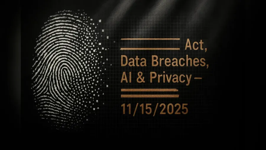 GUARD Act, Data Breaches, AI & Privacy – 11/15/2025